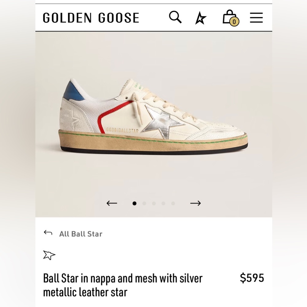 Golden Goose Ball Star Sneakers